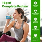 Orgain Organic Nutrition Vegan Protein Shake, Plant Based, Smooth Chocolate 11oz, 12ct
