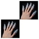 thumbnail image 4 of Seitruly 10 Uds Nail Art Soak Off Clip Cap Gel removedor de esmalte herramienta de envoltura para dedos cuidado de uñas eliminación de Transparente 2piezas, 4 of 4
