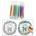 thumbnail image 4 of Abbracc Neon Gel Pen Refill Glitter Pen for Coloring Drawing Craft Marker 60Color, 4 of 9