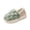 Cyan, variant on Unisex House Slippers Faux Fur Full Back Closed Toe Indoor Bedroom Shoes with Bubble Texture, Warm Plush Lining Thick Platform Anti-Slip Sole Slip On Home Slippers for Men Women Pink