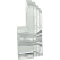 thumbnail image 4 of Ook Mirror Holders for 1/4" Depth, 20 lbs, Acrylic, Clear, Clear, 8 pack, 4 of 9