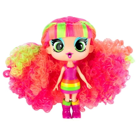 Decora Girlz 5" Tall Collectible Dolls, Electra, over 44-Suprises Inside, Children Ages 4 and up