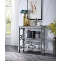 Convenience Concepts Omega 3 Tier Bookcase, Gray