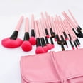 thumbnail image 3 of Juego de 24/32 brochas de maquillaje profesionales, regalo de Navidad, brocha para difuminar base, polvos faciales, rubor, correctores, sombras de ojos, kit de brochas de maquillaje con estuche de, 3 of 8