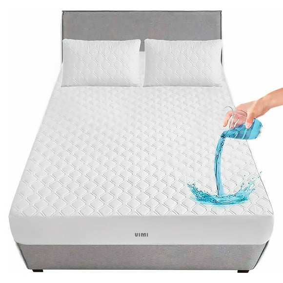 Protector De Colchón Vimi Individual Lavable 100% Impermeable