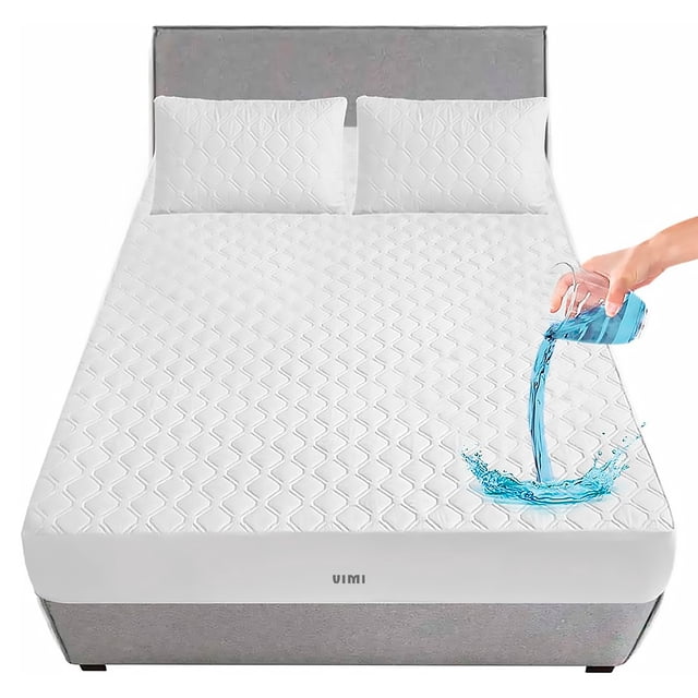Protector De Colchón Vimi Individual Lavable 100% Impermeable