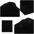 thumbnail image 5 of Black Velvet Necklace Bust for Display Elegant Jewelry Pendant Holder Stand, 5 of 5