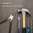 thumbnail image 4 of Wire Cutters Micro Diagonal Cutting Pliers with Spring Sharp Wire Flush Cutters Precision Flush Side Cutters for Electronics Wires Jewelry Zip Ties Cutting, 4 of 5