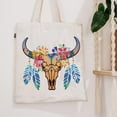 thumbnail image 6 of 3Pcs Layered Cow Skulls Stencil Feathered Cow Skull Painting Template Boho and Aztec Style Cow Skulls with Flower Crown Decoration Stencil for Painting on Wood Wall and Furniture, 6 of 9