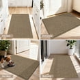 thumbnail image 3 of JAATOP Indoor Doormat 20"x 32", Dirt Trapping and Moisture Absorbent Entryway Rug with Non-Slip TPR Backing, Machine Washable, Beige, 3 of 8