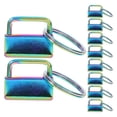 thumbnail image 1 of KAKOWELY tail clip 10 Pcs Convenient Key Chains for DIY Bag Accessories and Wristlets Easy to Use Keychains for Crafting Projects n Making Supplies Key Fob Hardware, 1 of 5