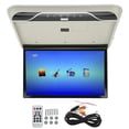 thumbnail image 3 of Car Ceiling Monitor, 19in Overhead Player Touch Control LCD Screen Flip Down  For 12V 24V Boats Yachts Black,Beige,Grey, 3 of 8