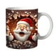 thumbnail image 5 of Pisexur Batería de cocina Taza navideña inflada con diseño de muñeco de nieve, taza de Papá Noel inflada de 15 oz y 11 oz. para la cocina del hogar, 5 of 5