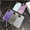 thumbnail image 2 of Allytechgroup for iPhone 16 Pro Case for Women, Glitter Shell Pattern Clear Shockproof Slim Protective Cover, Iridescent Sparkle Design, Soft TPU Back Case for iPhone 16 Pro, Gray, 2 of 6