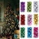 thumbnail image 4 of 24 bolas navideñas para árbol de Navidad, adornos para árbol de Navidad irrompibles, bolas colgantes para bodas y fiestas, 4 of 5