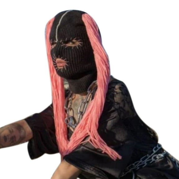 Yokua Warm Winter Caps Knit Beanie Hat Balaclava Full Face Ski Masks for Women