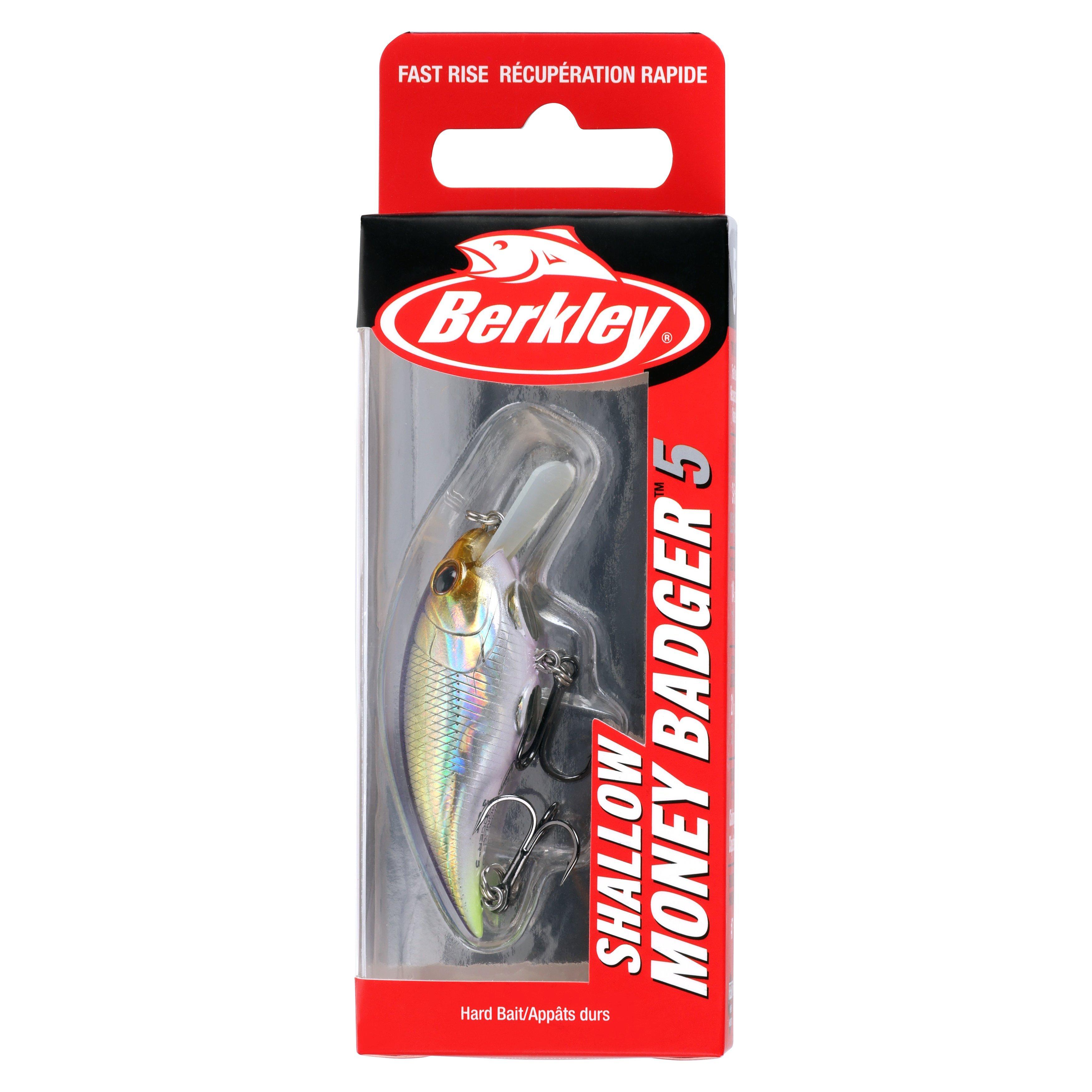 Berkley Shallow Money Badger Fishing Crankbait, 2.5 in, Hybrid Baitfish-Crayfish