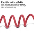 thumbnail image 4 of Cable de batería Shirbly, 6 AWG, 10 pies, rojo y 10 pies, negro, cobre puro, 4 of 6
