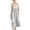Feather, variant on Women's Frilly Nightgown Vintage Night Gown V Neck Cute SoftHome Thin Cami Long Cool Comfy Sleepwear Blue Small-Medium