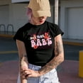 thumbnail image 2 of Not Your Babe, Retro Anti Valentine's Day Gift, Black T-Shirt, Small, 2 of 5