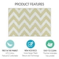 thumbnail image 3 of 2 x 3 Foot Heavy Duty Low Pile Area Rug - Ultra-Thin Non Slip Area Rug - Washable Cotton Indoor Rug for Front Door Foyer Rug for Entryway, 3 of 7
