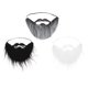 thumbnail image 1 of KAKOWELY 3 bigotes falsos para Halloween, divertidos, con cuerda elástica, para fiestas de cosplay., 1 of 4