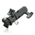 thumbnail image 2 of KAKOWELY flash holder bracket Practical E Shape Metal Flash Lamp Holder Bracket Flash Multipurpose Bracket4.72"X2.76"X2.76", 2 of 4