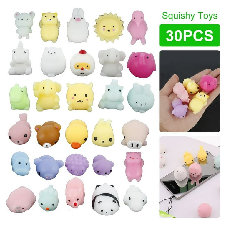 Mini Moji Fidget Toy Petits jouets Mochi Squishy pour les