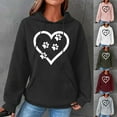 thumbnail image 5 of Hoodies Woman Autumn Winter Hoodie Sweatshirt Pullover Tops Long Sleeved Comfortable, 5 of 5