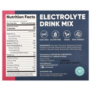 Venture Pal High Sodium Sugar Free Electrolytes Powder Packet - Hydration with Vitamin, Sodium & Potassium, Zero Calories, Vegan, Keto & Paleo Friendly 30 sticks