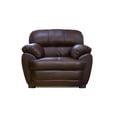 thumbnail image 1 of Sillón Individual de Piel Genuina ConfortoPiel  Florencia Tabaco, 1 of 3