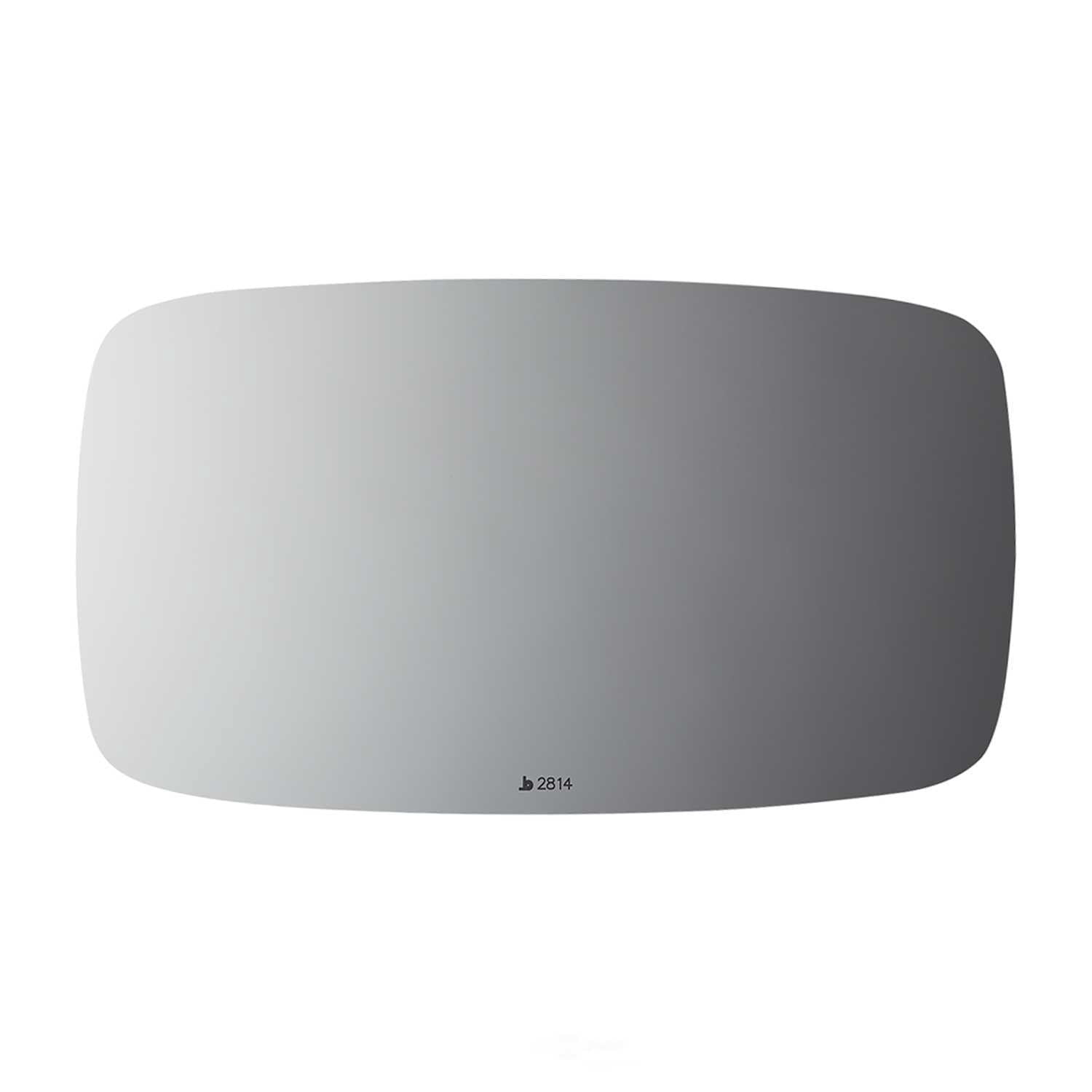 Burco Side View Mirror Replacement Glass - Clear Glass - 2814