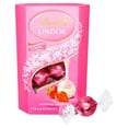 thumbnail image 3 of Lindt Lindor Strawberries & Cream Chocolate Truffles Box 200g, British Import (Pack of 3), 3 of 4