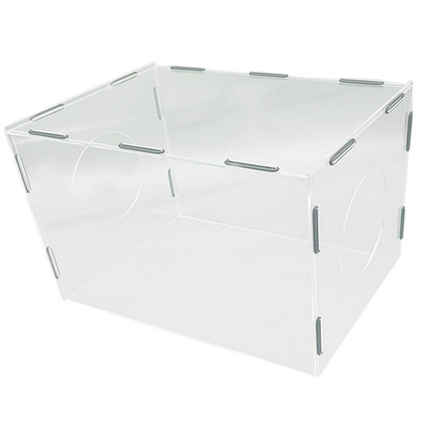 Caja de polvo para molienda, amoladoras de mano, cubierta antipolvo, pulidora transparente portátil acrílica, polvo 35cmx25cmx25cm Sharpla Cubierta antipolvo para molienda