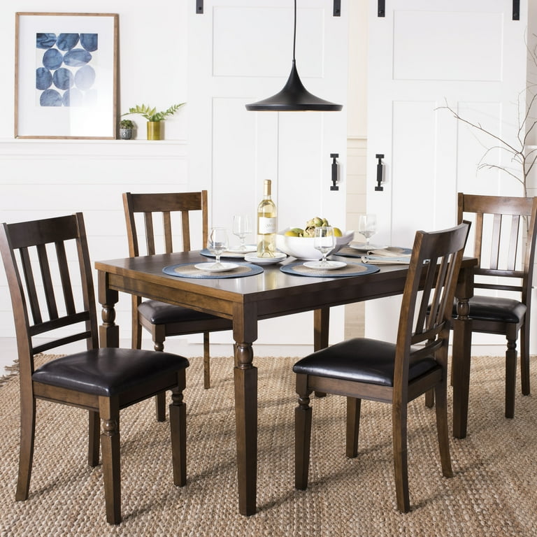 Safavieh Kodiak Contemporary Classic 5 Piece Dining Set Com Safavieh Kodiak Contemporary Classic 5, Safavieh Dining Table And Chairs