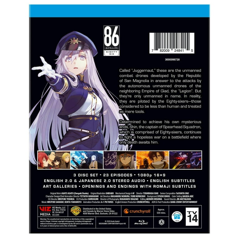 86 Eighty-Six: The Complete First Season - Walmart.com