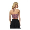 thumbnail image 2 of Aeropostale Womens Heart Crop Halter Top Shirt, 2 of 3