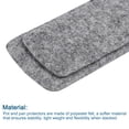 thumbnail image 4 of Protectores de ollas y sartenes para apilar, paquete de 3 protectores de sartenes de 350mm, gris, 4 of 6