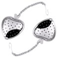 thumbnail image 1 of Visland 2Pcs/Set Tea Strainer Heart Shape Large Capacity Stainless Steel Steep Loose Leaf Spice Infuser Kitchen Accessories, 1 of 7