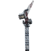 H13604 Construction Crane Tall Cardboard Cardboard Cutout Standee Standup