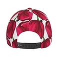 thumbnail image 3 of Lsque Tulips Flowers Baseball Cap Trucker Low Profile Hat Golf Dad Hat Adjustable Original Classic Unconstructed Plain Cap Men Women, 3 of 9
