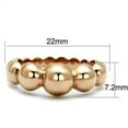 thumbnail image 4 of Womens Rose Gold Ring Anillo Para Mujer Stainless Steel Ring with No Stone Potere, 4 of 4