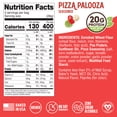 thumbnail image 6 of (4 pack) Lenny and Larry's Fitzels Protein Pretzels, Pizza Palooza, 20g Protein, 3oz, 6 of 6