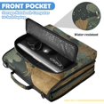 thumbnail image 6 of Moon Peacock Printed Zipper Binder with Handle&Shoulder Strap 2 inch 3 Ring 500+300 Sheet Capacity File Folder Organizer, 6 of 8