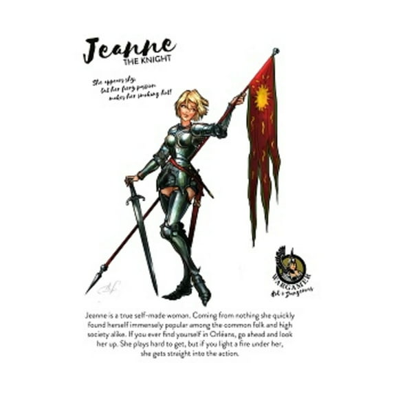 Wargamer Game Studio Jeanne Knight (28mm) New