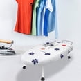 thumbnail image 3 of 2Pcs/Set Desktop Ironing Board with Removable Washable Cover Heat-Resistant Cotton Padded Foldable Anti-slip Clothes Sleeves Mini Ironing Board, 3 of 8