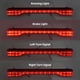 thumbnail image 5 of Motorcycle Rear LED Brake Light Tail Lamp for B, 5 of 5