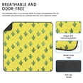 thumbnail image 2 of Large Size 48"x48" Reusable Housebreaking Pads for Dogs, Washable Non-Slip Pet Mat with Attractive Floral and Leaf Design (Plant patterns), 2 of 8