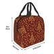 thumbnail image 3 of Easygdp Christmas Tree On A Red Background Bolsa Térmica Premium - Tela Oxford Impermeable, Gran Capacidad, Bolsillo Frontal, Unisex para Trabajo, Escuela, Actividades al Aire Libre y Picnics, 3 of 8