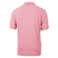 thumbnail image 3 of Men's Cutter & Buck Red FC Dallas DryTec Virtue Eco Pique Botanical Print Recycled Polo, 3 of 3